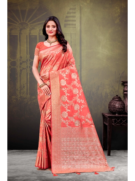 Parvati Multicolor Rapier Silk Saree