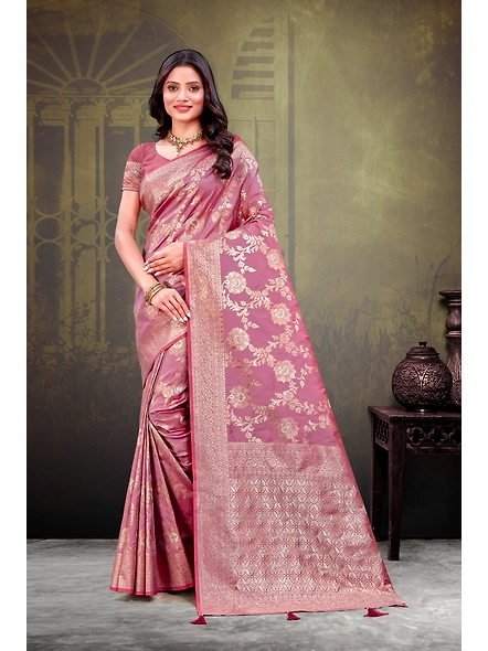 Parvati Multicolor Rapier Silk Saree-2