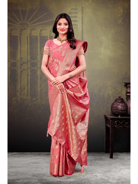 Parvati Multicolor Rapier Silk Saree-3