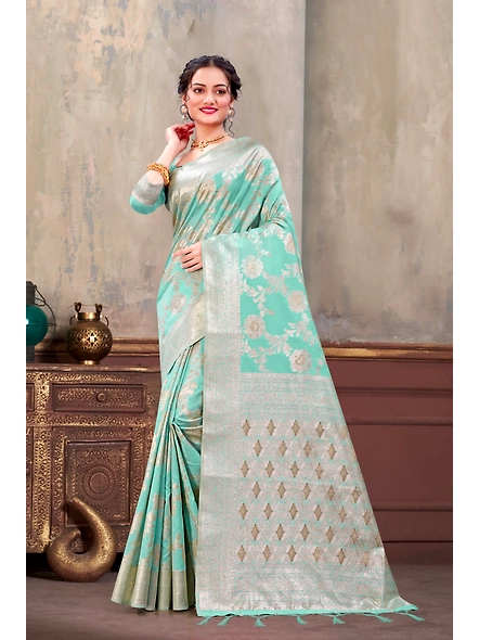 Parvati Multicolor Rapier Silk Saree-2