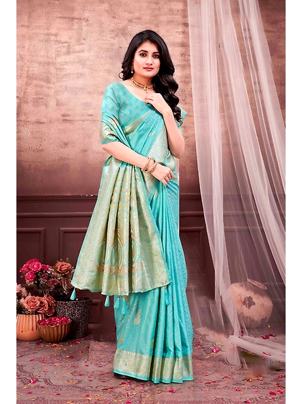 Parvati Multicolor Rapier Silk Saree-3