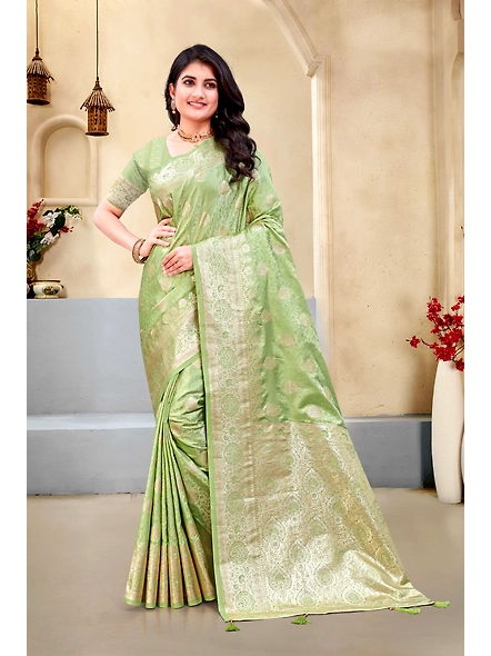 Parvati Multicolor Rapier Silk Saree