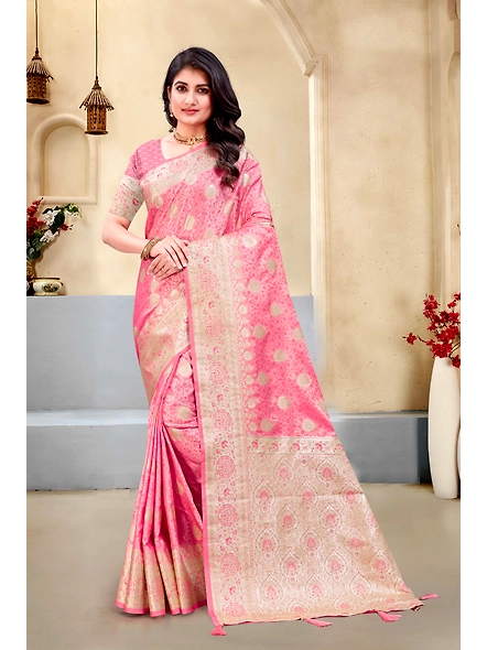 Parvati Multicolor Rapier Silk Saree-2