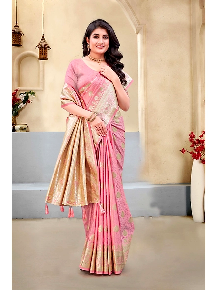Parvati Multicolor Rapier Silk Saree-4