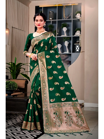 Parvati Multicolor Rapier Silk Saree