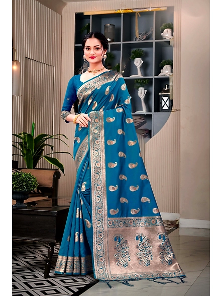 Parvati Multicolor Rapier Silk Saree-2