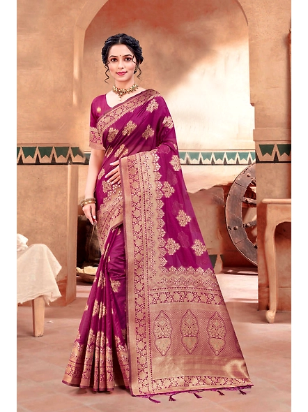 Parvati Multicolor Rapier Silk Saree-2
