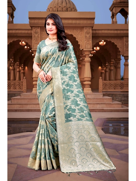 Parvati Multicolor Rapier Silk Saree