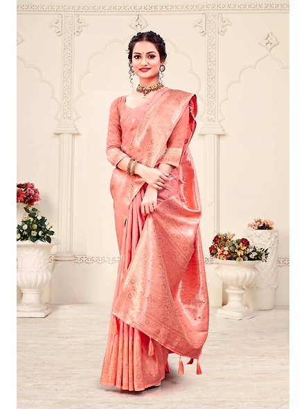 Parvati Multicolor Rapier Silk Saree-3