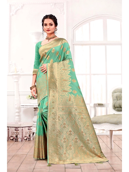Parvati Multicolor Rapier Silk Saree