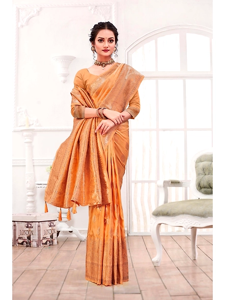 Parvati Multicolor Rapier Silk Saree-3