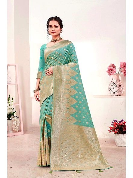 Parvati Multicolor Rapier Silk Saree