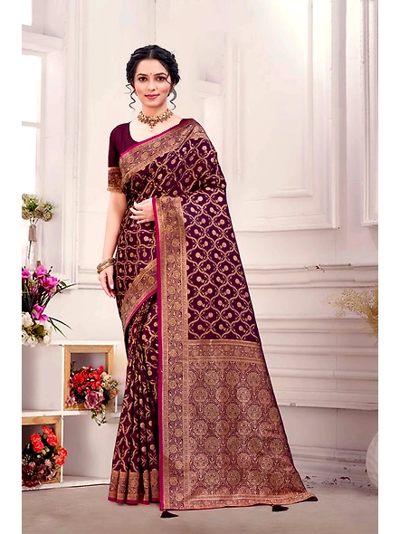 Parvati Multicolor Rapier Silk Saree-2