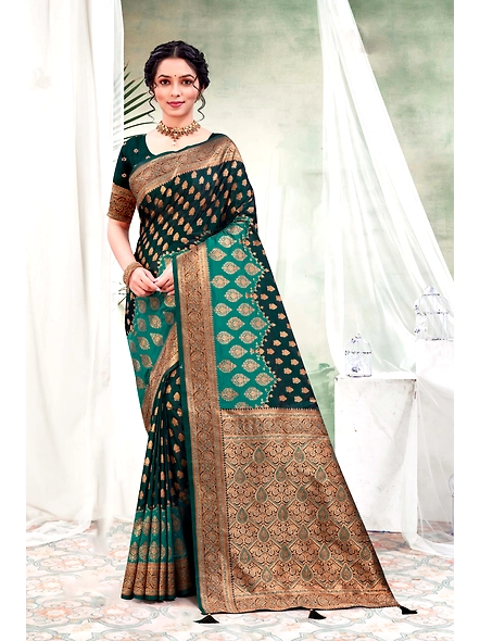 Parvati Multicolor Rapier Silk Saree