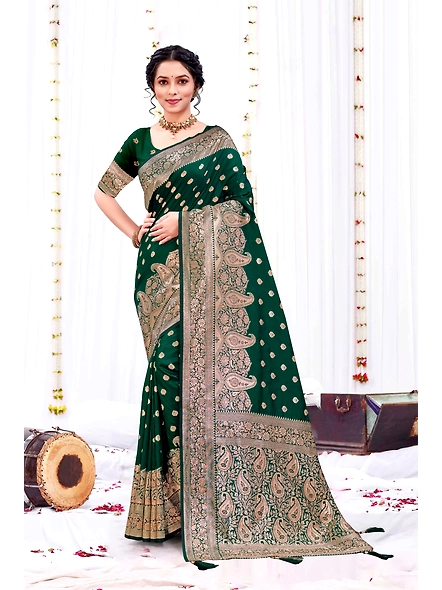 Parvati Multicolor Rapier Silk Saree