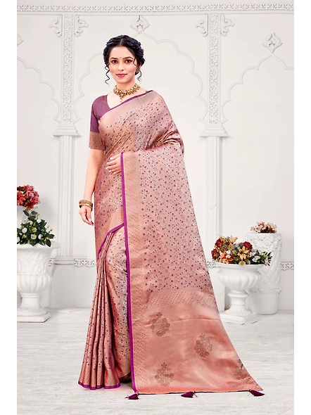 Parvati Multicolor Rapier Silk Saree-2