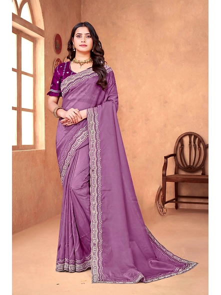 Parvati Multicolor Elaichi Silk Saree-4