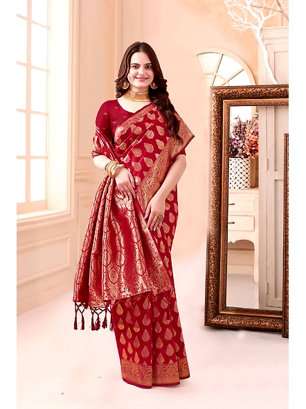 Parvati Multicolor Aeesha Silk  Saree-3