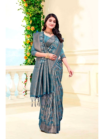 Parvati Multicolor Nir Saree-25613