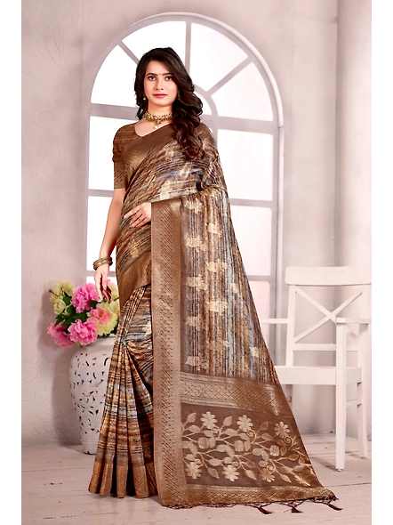 Parvati Multicolor Nir Saree-3