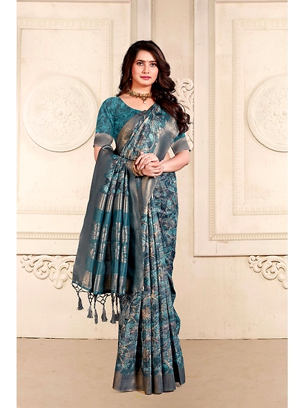Parvati Multicolor Nir Saree-1