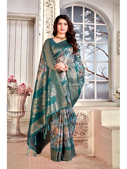 Parvati Multicolor Nir Saree-1