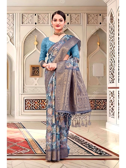 Parvati Multicolor Nir Saree-25620