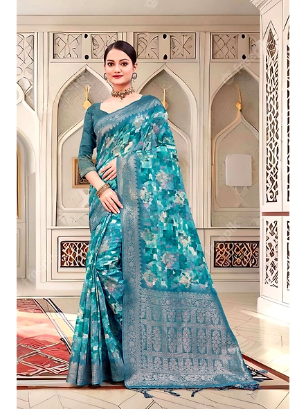 Parvati Multicolor Nir Saree-3