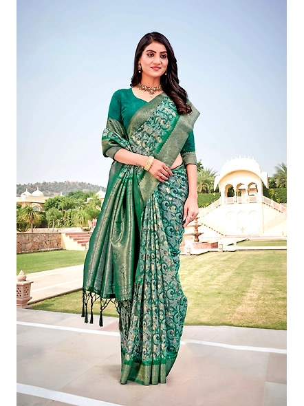 Parvati Multicolor Titan Saree-25637