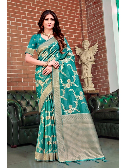 Parvati Multicolor Chetna Silk  Saree-2