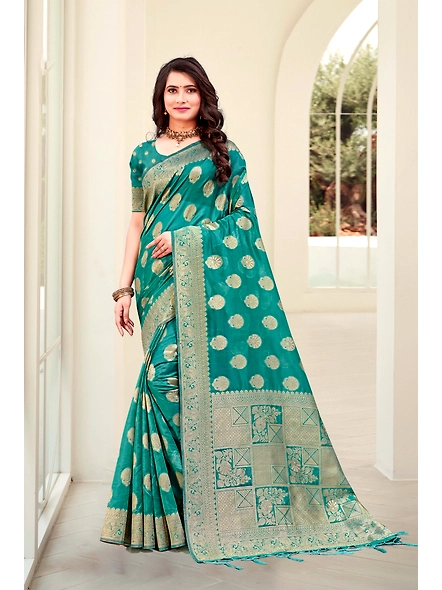 Parvati Multicolor Chetna Silk  Saree-2