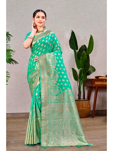 Parvati Multicolor Norah Silk  Saree-3