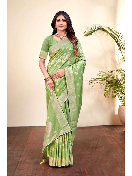 Parvati Multicolor Norah Silk  Saree-25661