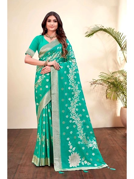 Parvati Multicolor Norah Silk  Saree-2