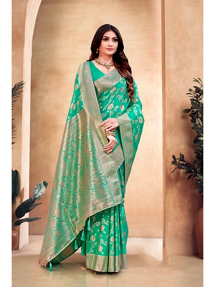 Parvati Multicolor Norah Silk  Saree-25664