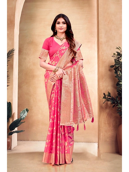 Parvati Multicolor Norah Silk  Saree-1