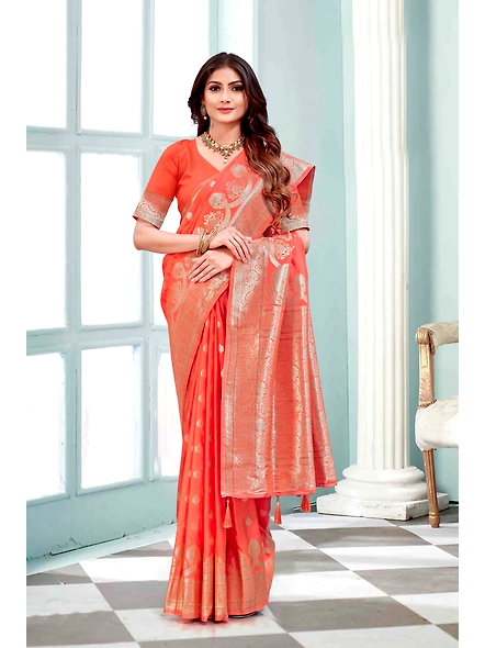 Parvati Multicolor Norah Silk  Saree-25665