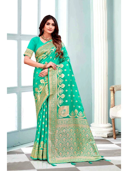 Parvati Multicolor Norah Silk  Saree-1