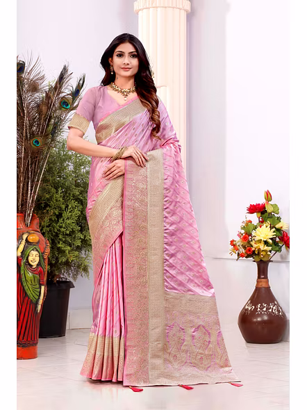Parvati Multicolor Alora Satin Silk Saree-2