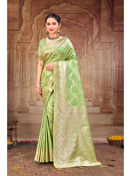 Parvati Multicolor Norah Silk  Saree-25673
