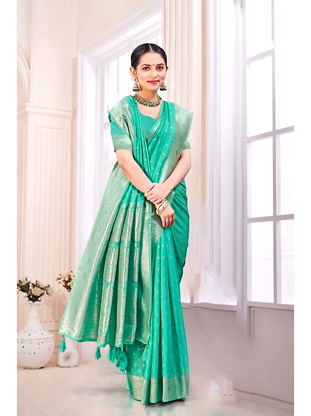 Parvati Multicolor Norah Silk  Saree-1