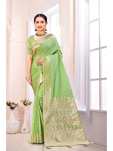 Parvati Multicolor Norah Silk  Saree-2