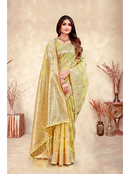 Parvati Multicolor Ayra Silk Saree-25681