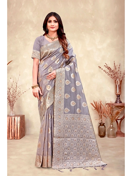 Parvati Multicolor Ayra Silk Saree-2