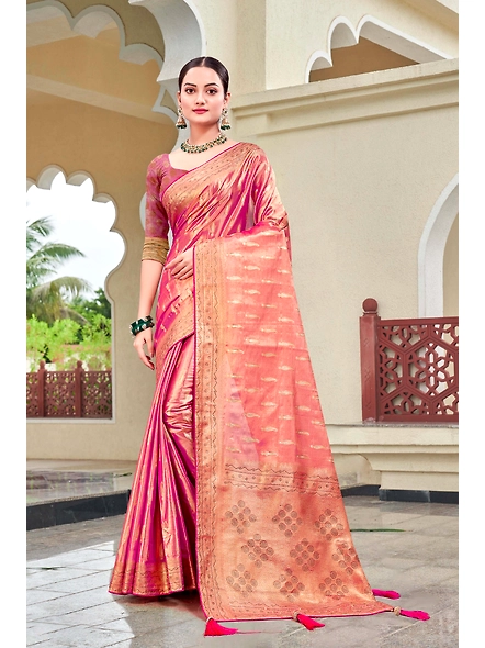 Parvati Multicolor Rapier Silk Saree-2