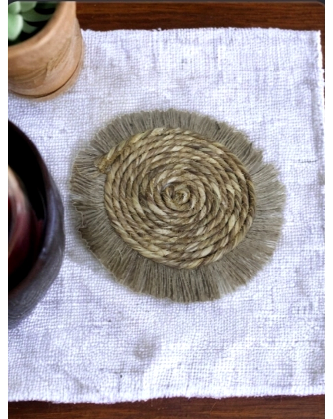 Jute tea coster-12490585