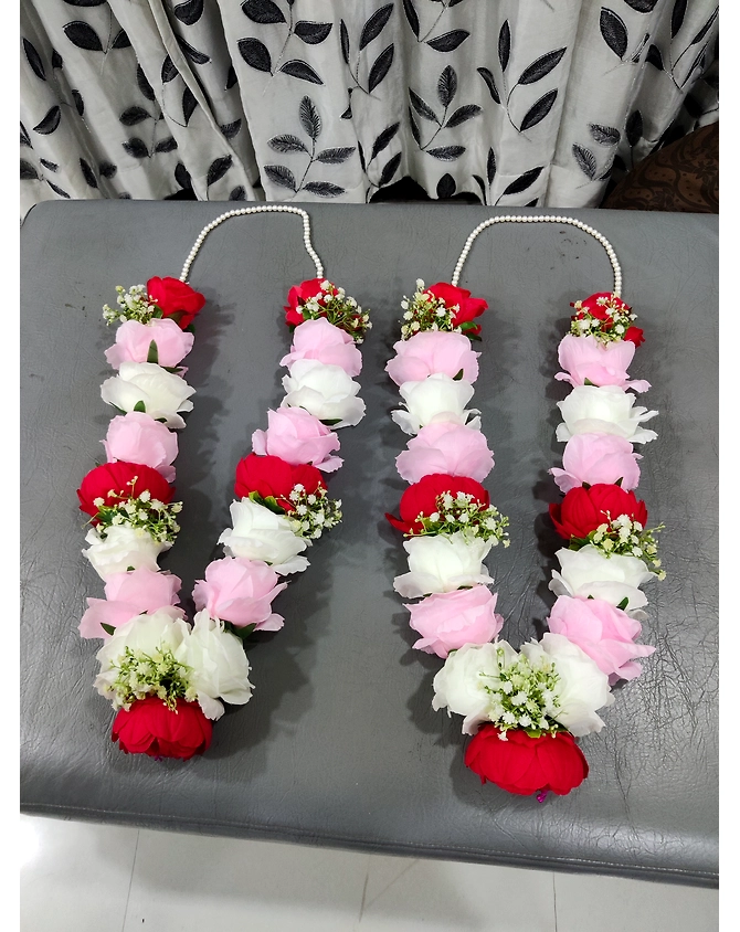 Artificial flower weeding varmala-12490589