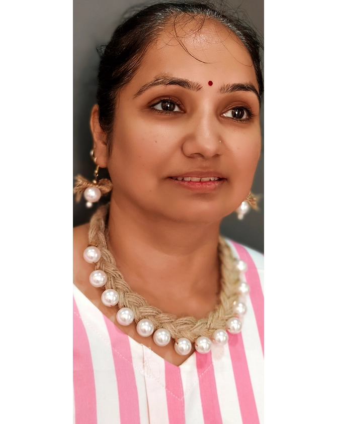 Jute jewellery set-1