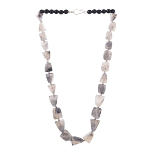 Resin Stone Beads Necklace for Women | Timeless Elegance | Designer Style Statement Jewellery