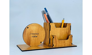 wooden pan stand
